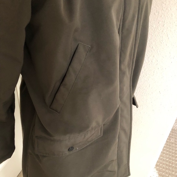 Sundance Olive Green Hooded Jacket with embroidered arm detail in Large. NWOT - Picture 7 of 14